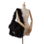 Stella McCartney B Stella McCartney Black Polyester Fabric x Ed Curtis Faux Fur Shoulder Bag Italy