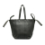 Balenciaga B Balenciaga Black Calf Leather Laundry Cabas L Tote Italy