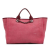 Chanel AB Chanel Red Canvas Fabric Large Deauville Tote Italy