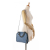 Stella McCartney AB Stella McCartney Blue Raffia Natural Material Falabella Satchel Italy