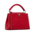 Louis Vuitton AB Louis Vuitton Red Calf Leather Taurillon Capucines BB France