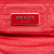 Prada B Prada Red Nylon Fabric Tessuto Stampato Satchel Italy