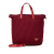 Prada B Prada Red Nylon Fabric Tessuto Stampato Satchel Italy