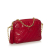 Chanel B Chanel Red Lambskin Leather Leather CC Quilted Lambskin Tassel Crossbody Bag France