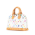 Louis Vuitton AB Louis Vuitton White Monogram Multicolore Canvas Canvas Monogram Multicolore Alma PM France