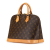 Louis Vuitton B Louis Vuitton Brown Monogram Canvas Canvas Monogram Alma PM France