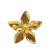 Chanel AB Chanel Gold Gold Plated Metal CC Star Brooch France