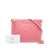 Versace B Versace Pink Calf Leather Quilted Medusa Crossbody Italy