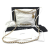 Chanel AB Chanel White Calf Leather Mini Shiny skin 22 Hobo Italy