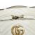 Gucci AB Gucci White Calf Leather Mini GG Marmont Matelasse Backpack Italy