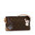 Louis Vuitton B Louis Vuitton Brown Monogram Canvas Canvas x Takashi Murakami Monogram Panda Trotteur France