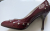 Dolce&Gabbana Peptoes burgundy patent leather pumps 39.5