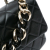 Chanel AB Chanel Black Lambskin Leather Leather Medium Lambskin Elegant Chain Single Flap Italy