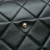 Chanel AB Chanel Black Lambskin Leather Leather Medium Lambskin Elegant Chain Single Flap Italy