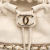 Chanel B Chanel White Ivory Lambskin Leather Leather Lambskin CC Chain Frame Drawstring Bucket Bag Italy