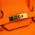 Hermès AB Hermès Orange Calf Leather Swift Birkin Retourne 35 France