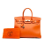 Hermès AB Hermès Orange Calf Leather Swift Birkin Retourne 35 France