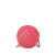 Chanel AB Chanel Pink Lambskin Leather Leather Quilted Lambskin Round Clutch With Chain Italy