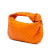 Bottega Veneta AB Bottega Veneta Orange Nappa Leather Leather Mini Nappa Intrecciato Jodie Italy