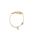 Louis Vuitton B Louis Vuitton Gold Gold Plated Metal My LV Affair Bracelet Italy