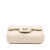 Chanel B Chanel White Ivory Lambskin Leather Leather Mini Chevron Lambskin Card Holder Chain Belt Bag Italy