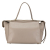 Celine B Celine Brown Taupe Calf Leather Small Ring Handbag Italy