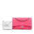 Chanel AB Chanel Pink Cotton Fabric Medium Classic Jersey Double Flap France