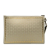 Gucci B Gucci White Calf Leather Guccy Sega Clutch Italy