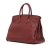 Hermès B Hermès Red Burgundy Calf Leather Swift Birkin Retourne 35 France