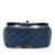 Chanel B Chanel Blue Lambskin Leather Leather Mini Square Classic Printed Lambskin Airlines Flap France