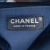 Chanel B Chanel Blue Lambskin Leather Leather Mini Square Classic Printed Lambskin Airlines Flap France