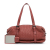 Bottega Veneta B Bottega Veneta Red Calf Leather Intrecciato Montaigne Shoulder Bag Italy