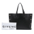 Givenchy AB Givenchy Black Calf Leather Medium Logo Embossed Bond Tote Italy