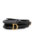 Christian Dior B Dior Black Calf Leather Mini Saddle Italy