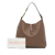 Chloé B Chloé Brown Calf Leather Marcie Hobo Italy