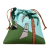 Loewe AB LOEWE Green Canvas Fabric x Ken Price Easter Island Drawstring Bag Spain