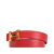 Hermès B Hermès Red Calf Leather Constance Reversible Belt France