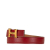 Hermès B Hermès Red Calf Leather Constance Reversible Belt France