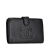 Chanel B Chanel Black Caviar Leather Leather CC Long Wallet France