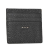 Fendi AB Fendi Black Calf Leather Selleria Card Holder Italy