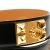 Hermès B Hermès Black Calf Leather Collier de Chien Belt 65 France