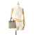 Gucci B Gucci Brown Beige Coated Canvas Fabric Mini GG Supreme Handbag Italy