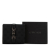 Gucci B Gucci Black Canvas Fabric GG Jackie Wallet Italy