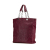 Christian Dior Dior Red Burgundy Lambskin Leather Leather Large Lambskin Cannage Lady Dior Soft Shopping Tote Italy