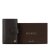 Gucci AB Gucci Brown Dark Brown Calf Leather Interlocking G Long Wallet Italy