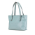 Gucci AB Gucci Green Mint Coated Canvas Fabric GG Imprime Tote Italy