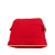 Hermès AB Hermès Red Canvas Fabric Mini Toile Bolide Case France