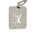 Louis Vuitton B Louis Vuitton Silver Brass Metal Pendentif Champs Elysees Necklace Switzerland