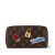 Louis Vuitton B Louis Vuitton Brown Monogram Canvas Canvas Monogram Patches Zippy Long Wallet Spain