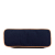 Hermès B Hermès Blue Navy Canvas Fabric Toile Bolide Travel Case TGM France